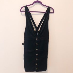 DressUp corduroy button dress